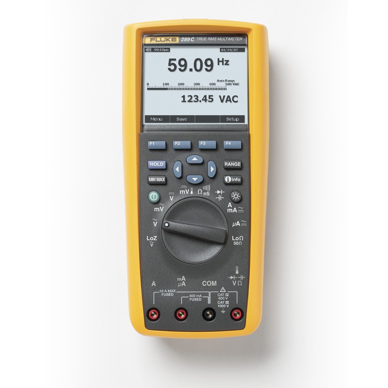 Fluke 289 - Registro de datos industriales