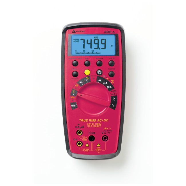 Multímetro digital Amprobe 38XR-A  con temperatura TRMS