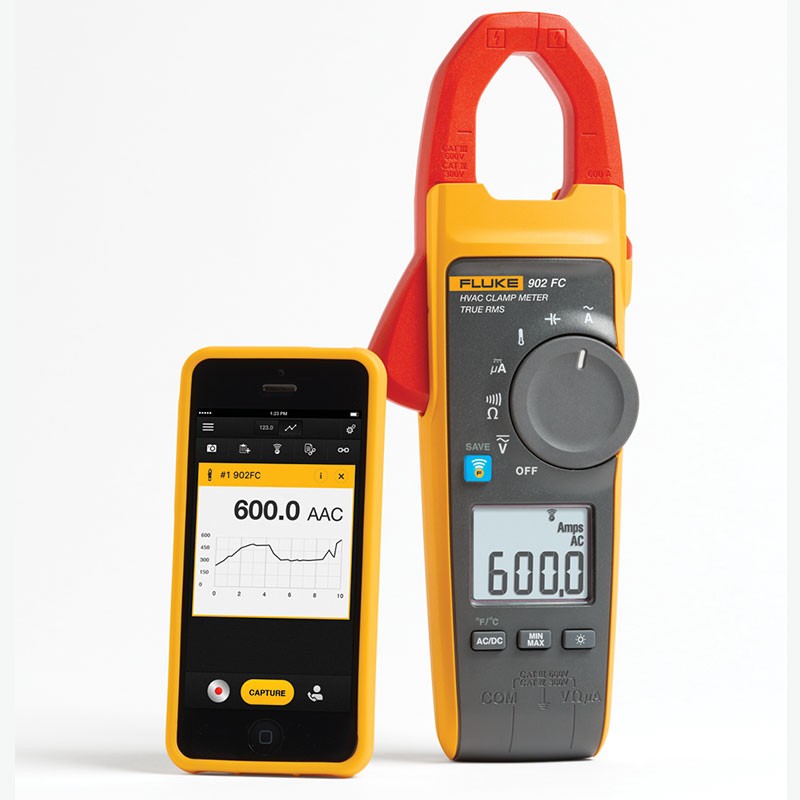 Fluke 902 FC Pinza amperimétrica para HVAC