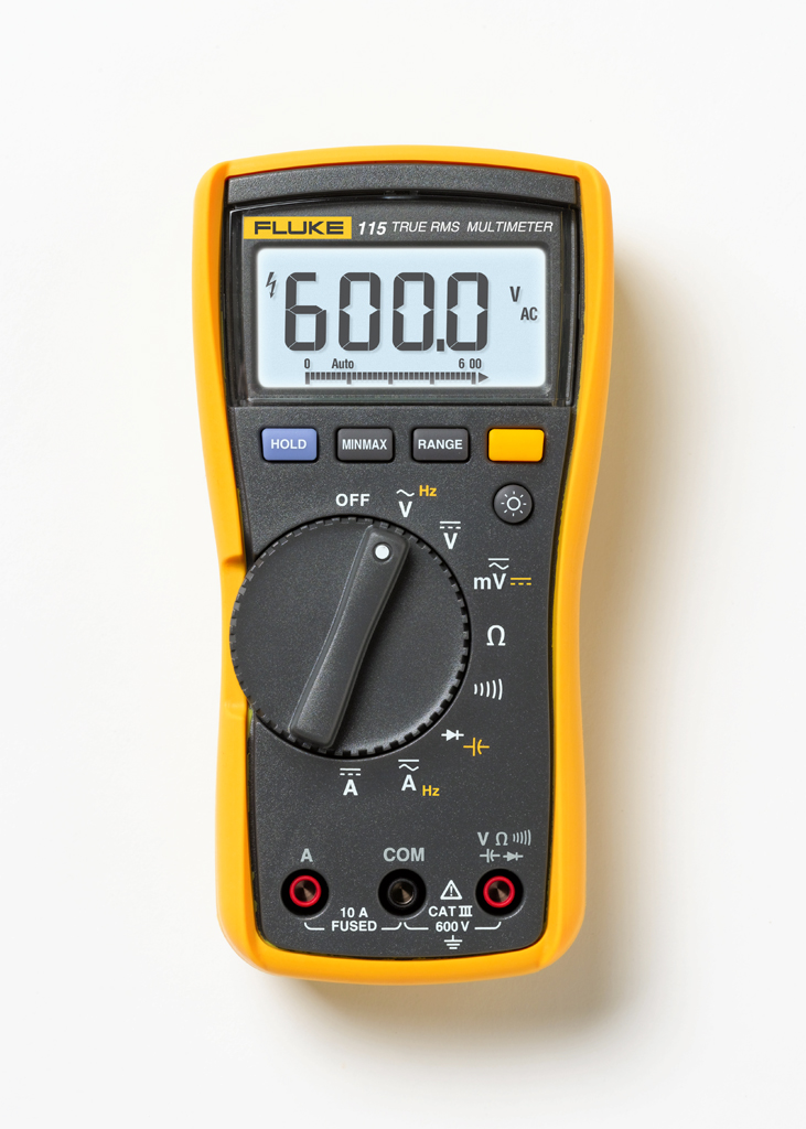 Fluke 114 Multímetro digital básico electricista - Intronica Ltda