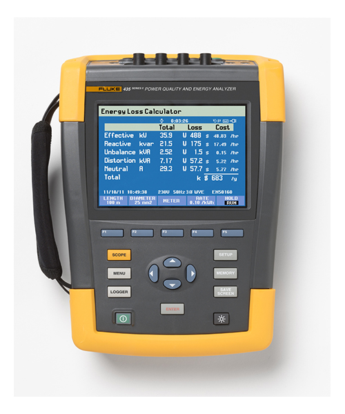 Analizador de Energía 435 II Fluke