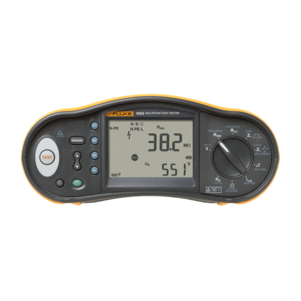 Fluke 1663 Comprobador instalaciones