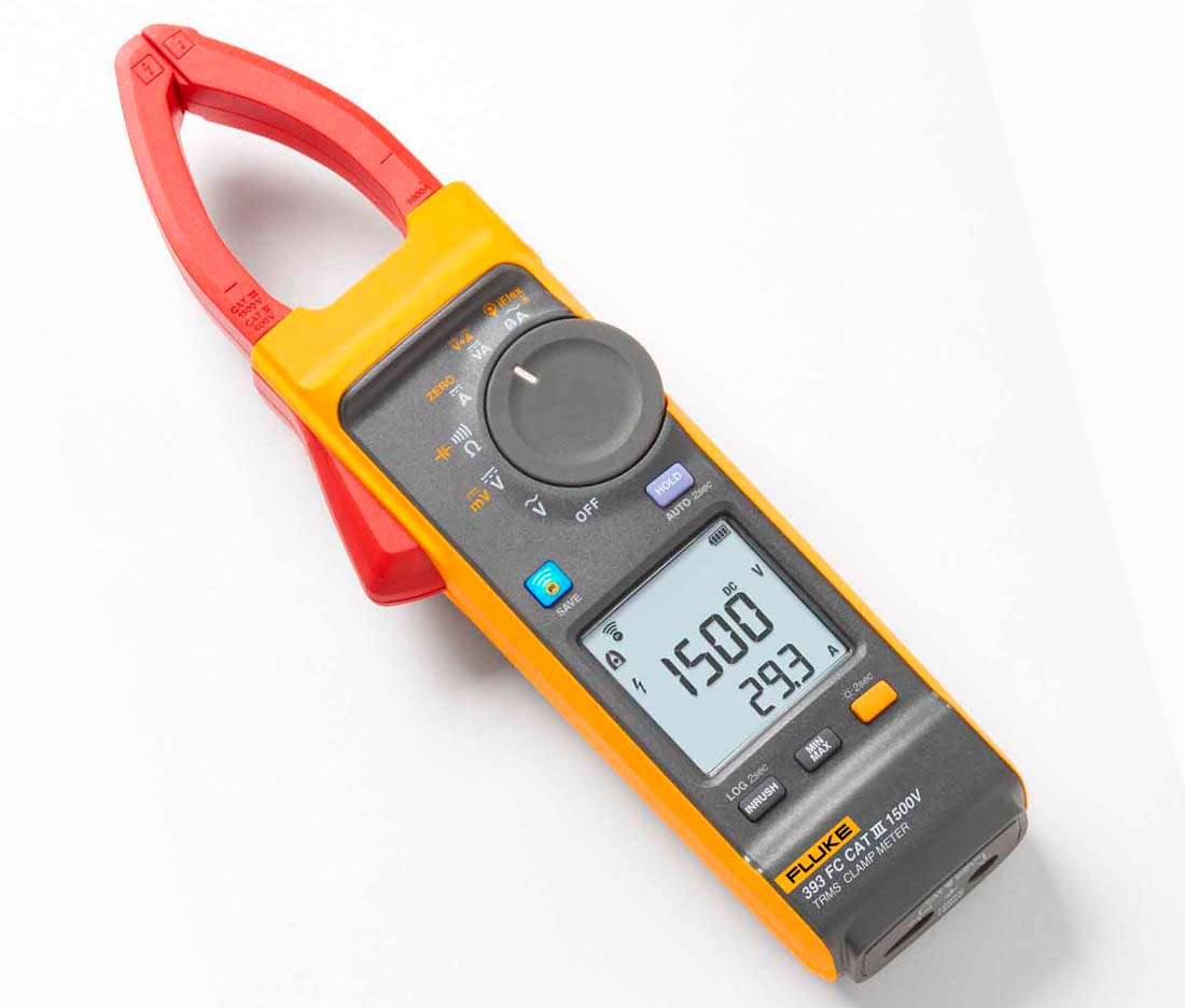 Pinza Amperimétrica de CA/CC Fluke 378 FC - Intronica Ltda