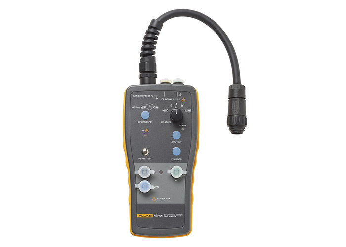 Fluke FEV100 Adaptador comprobación estaciones de carga vehículos eléctricos