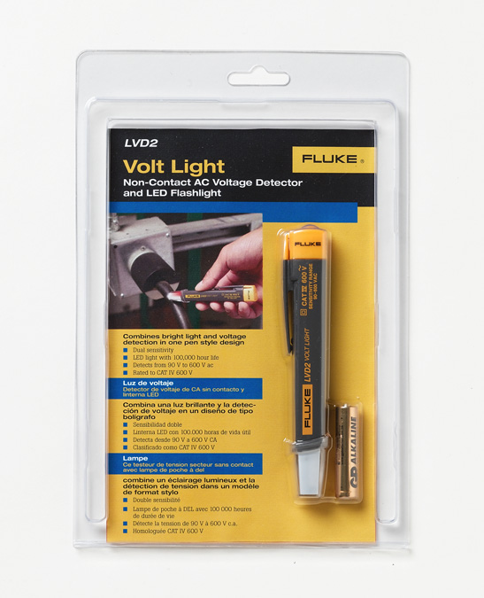 Fluke LVD2 Detector de voltaje sin contacto con linterna