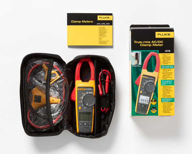 FLUKE 376 FC Pinza amperimétrica TRM Fluke de CA/CC 1000 A con sonda iFlex