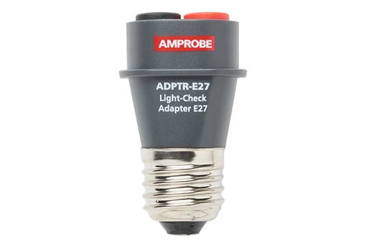 Amprobe ADPTR-E27 Adaptador para comprobación de iluminación