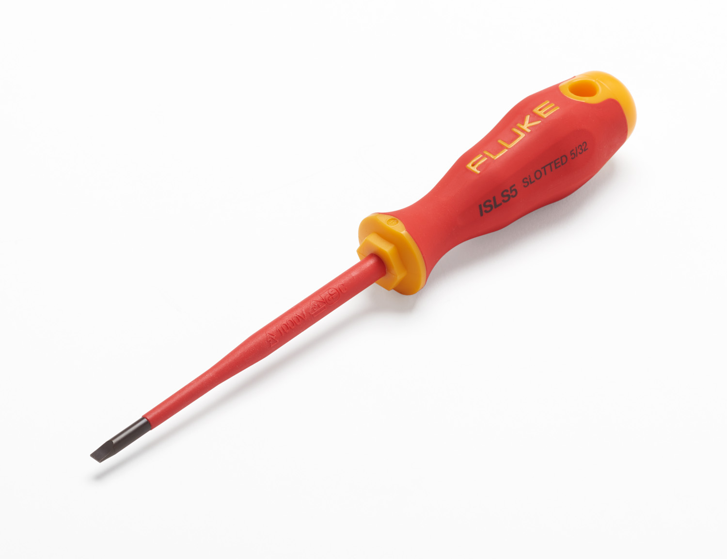 Destornillador punta plana aislado Fluke ISLS5