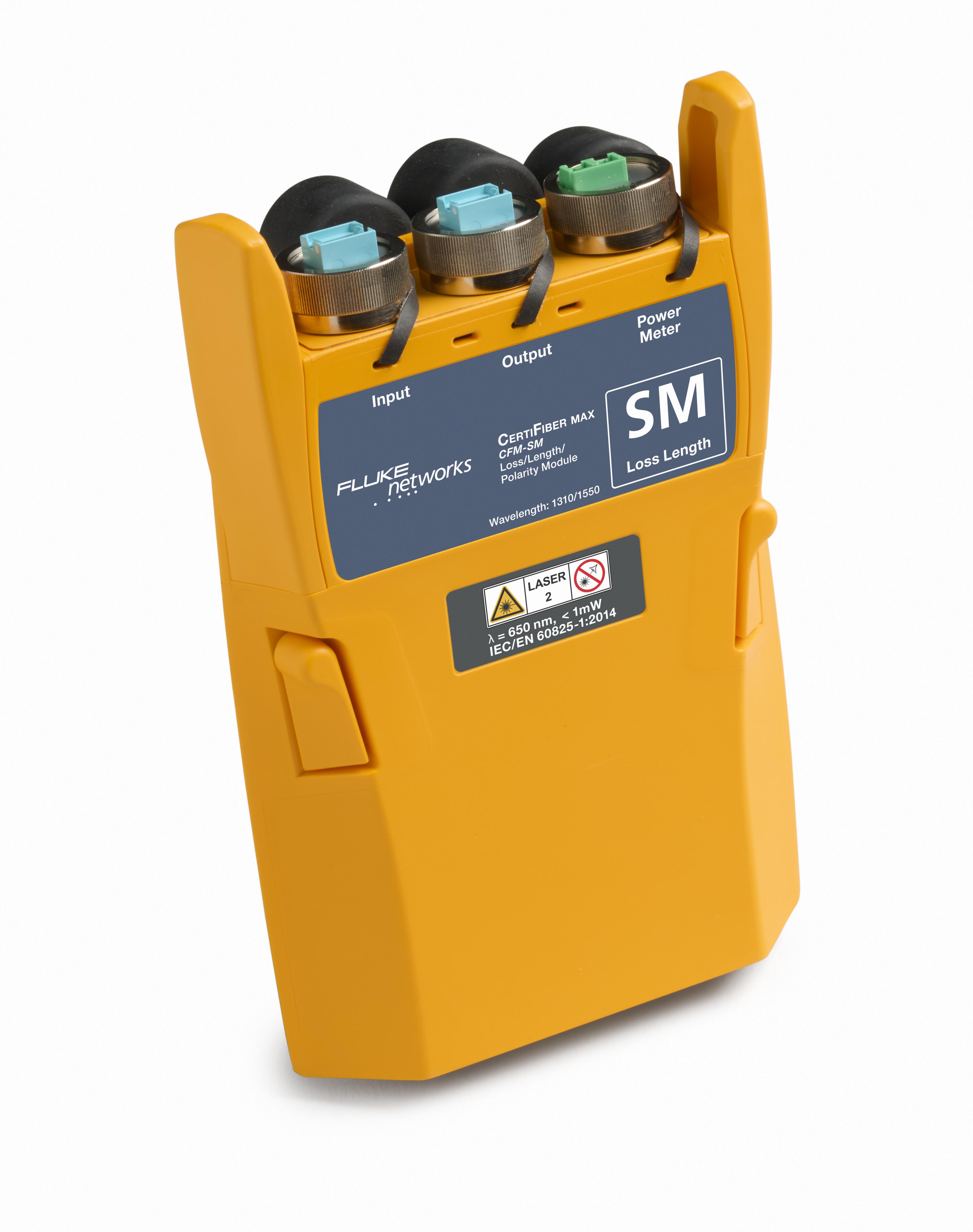 CertiFiber Max para comprobación de pérdida óptica